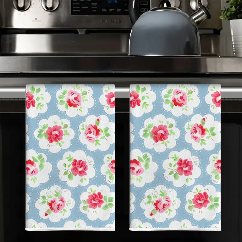 2Pcs, Blue Background with Pin - огляд і ціна Kitchen Baking Necessities