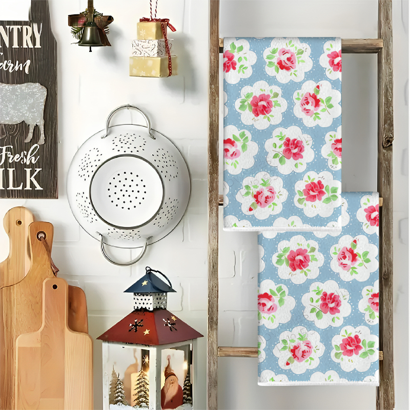 2Pcs, Blue Background with Pin - огляд і ціна Kitchen Baking Necessities