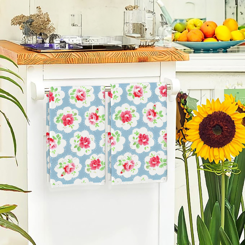 2Pcs, Blue Background with Pin - огляд і ціна Kitchen Baking Necessities