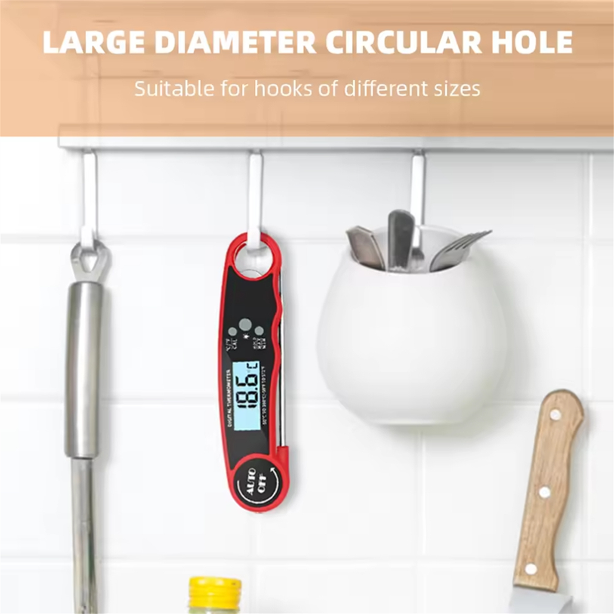 A002 Food Thermometer Kitchen  - огляд і ціна Kitchen With Baking Area