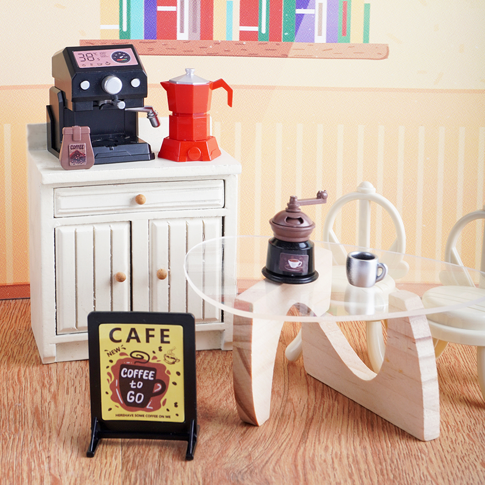 1:12 Scale Miniature Coffee Ma - огляд і ціна Miniature Baking Kitchen