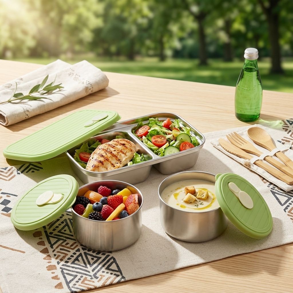 Microwave Safe 304 Stainless S - огляд і ціна Kitchen Baking Tray Storage