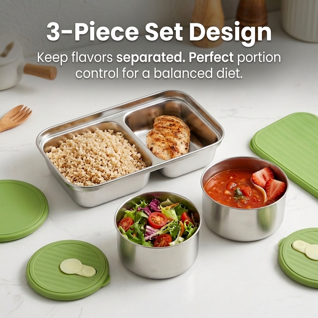 Microwave Safe 304 Stainless S - огляд і ціна Kitchen Baking Tray Storage