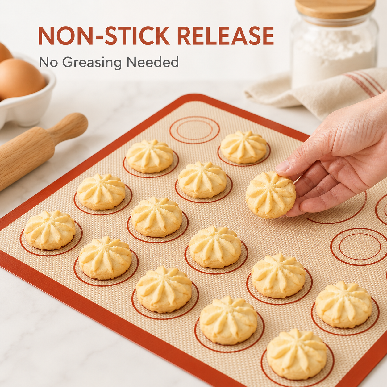 42x30cm Silicone Baking Mat No - огляд і ціна Kitchen Baking Oven