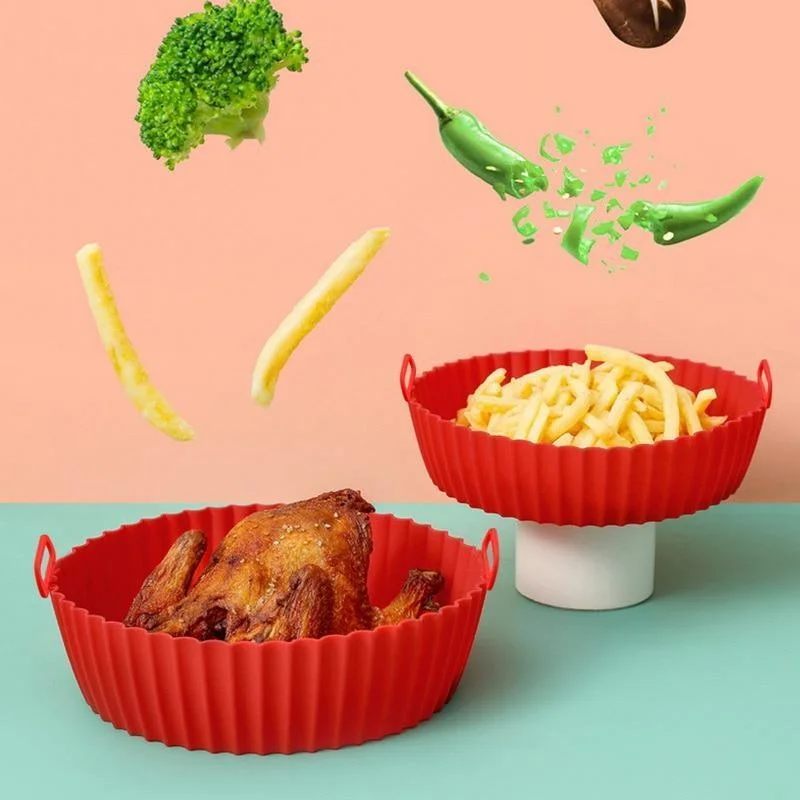 Silicone Basket Pot Tray Airfr - огляд і ціна Kitchen Baking Pan