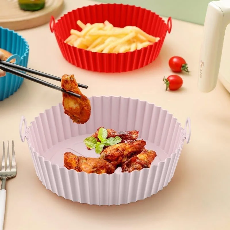 Silicone Basket Pot Tray Airfr - огляд і ціна Kitchen Baking Pan