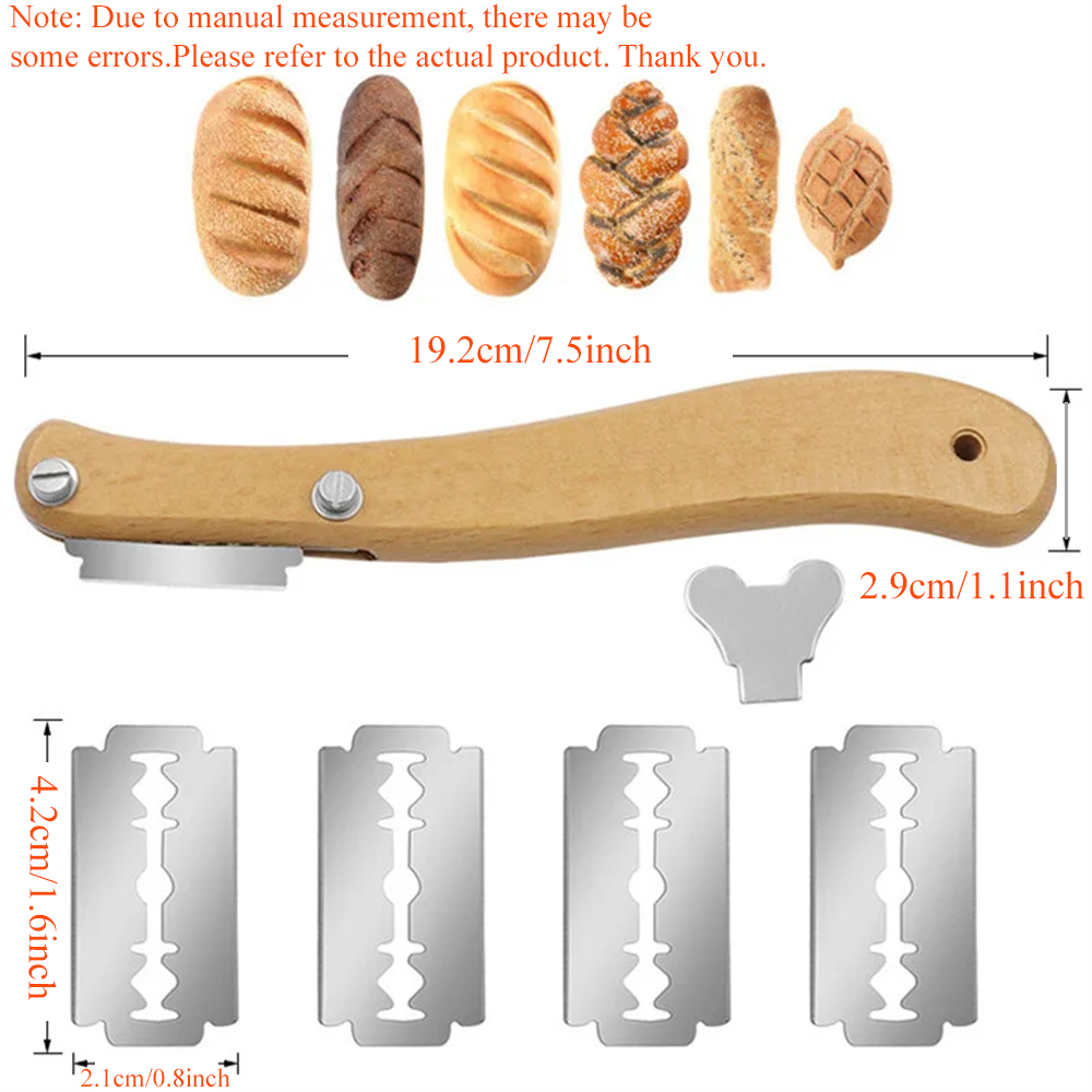 1Set, Bread Cutter French Brea - огляд і ціна Bread Lame Scoring