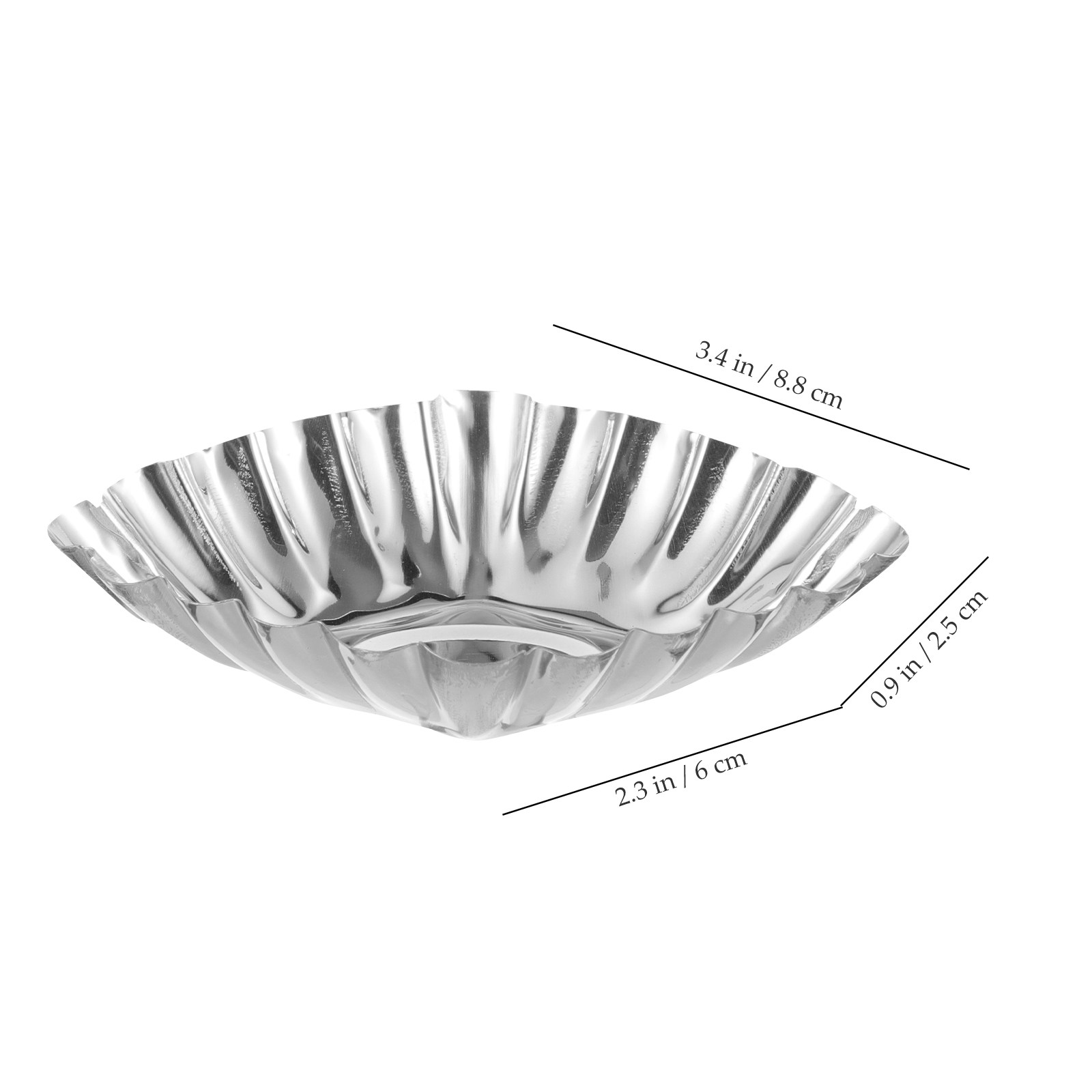 20Pcs Stainless Steel Egg Tart - огляд і ціна Kitchen Baking Oven