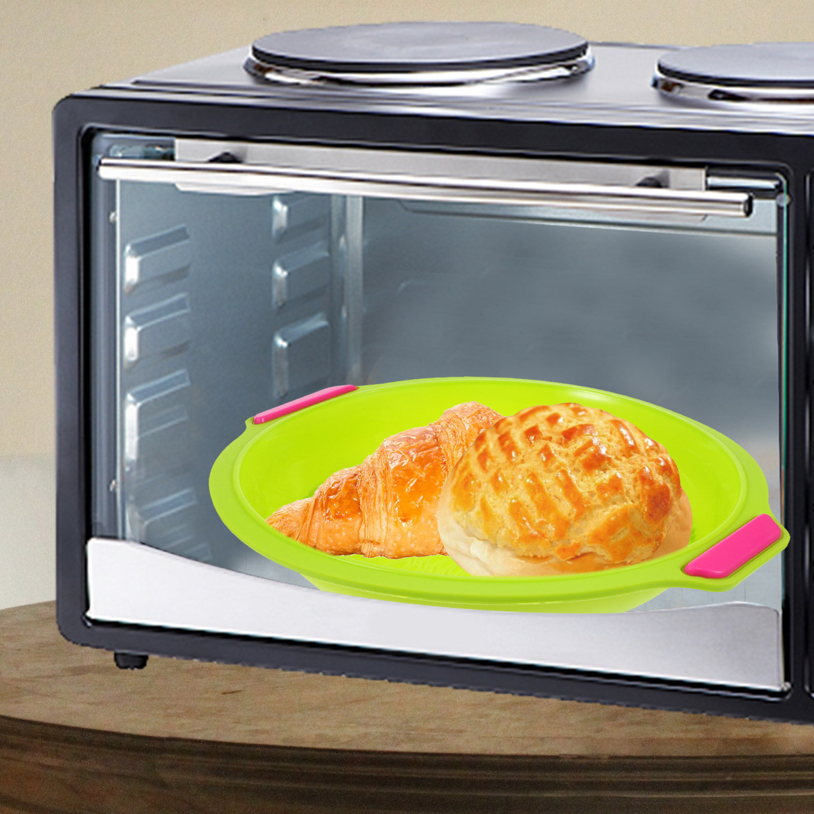 9 Inches Silicone Cake Pan Non - огляд і ціна Kitchen Baking Pan