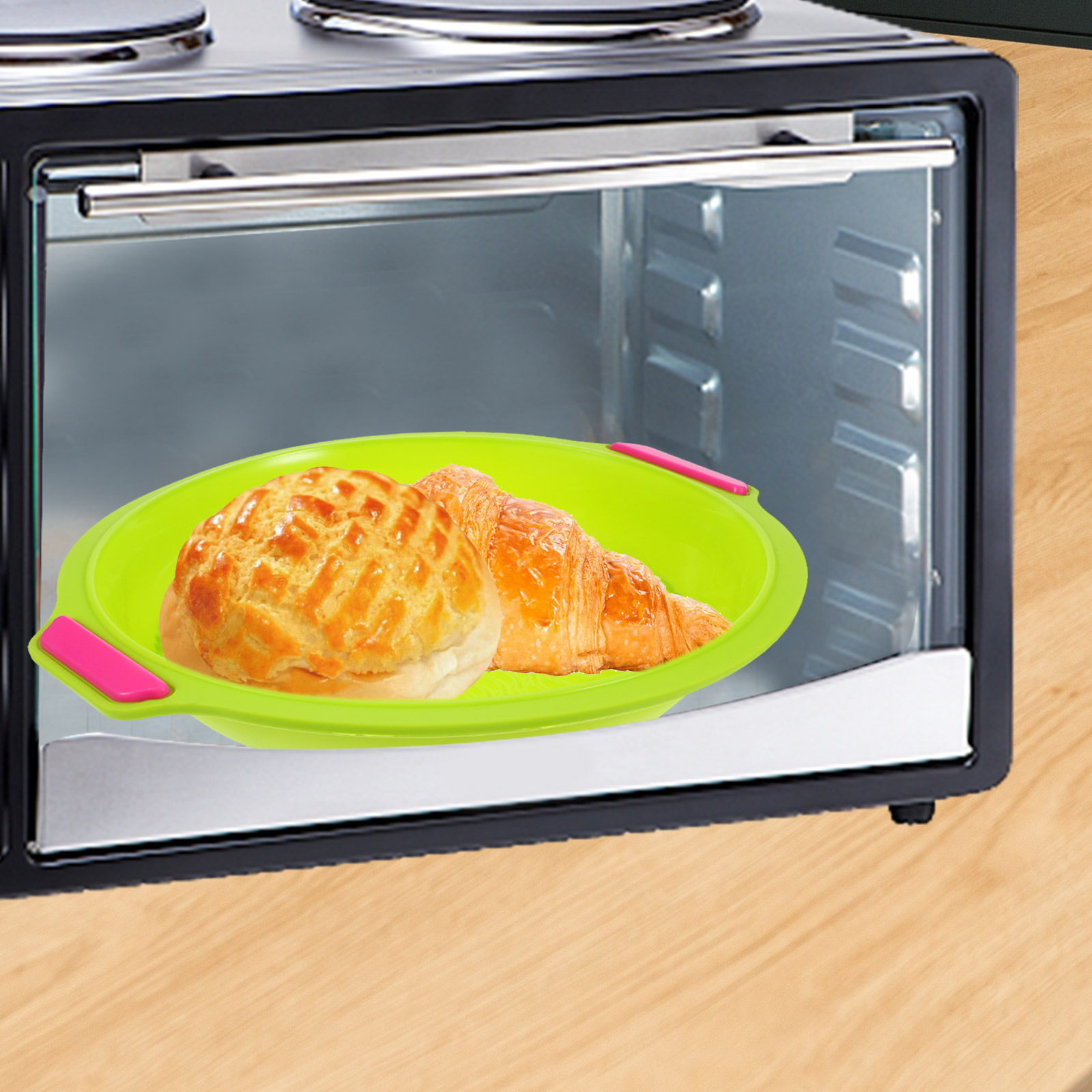 9 Inches Silicone Cake Pan Non - огляд і ціна Kitchen Baking Pan