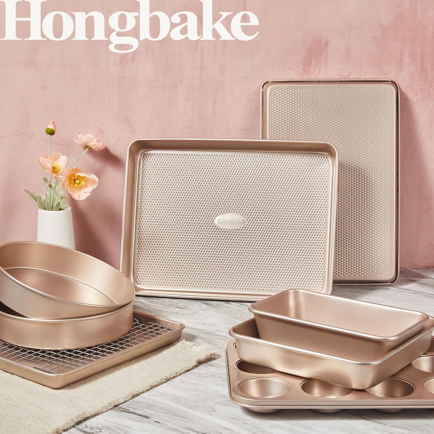 9-Piece Nonstick Baking Pans S - огляд і ціна Muffin Tin Nonstick