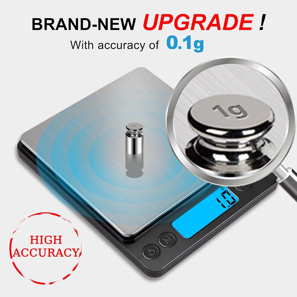 3000g/0.1g High Accuracy Digit - огляд і ціна Mini Kitchen Baking