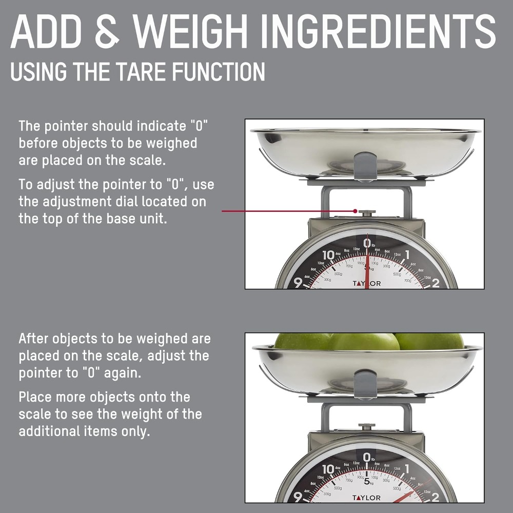Mechanical Kitchen Food Scale  - огляд і ціна Kitchen Baking Scale