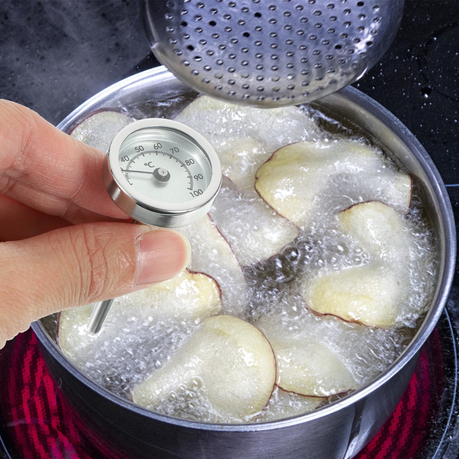Electric Kettle Thermometer St - огляд і ціна Kitchen Baking Cooking