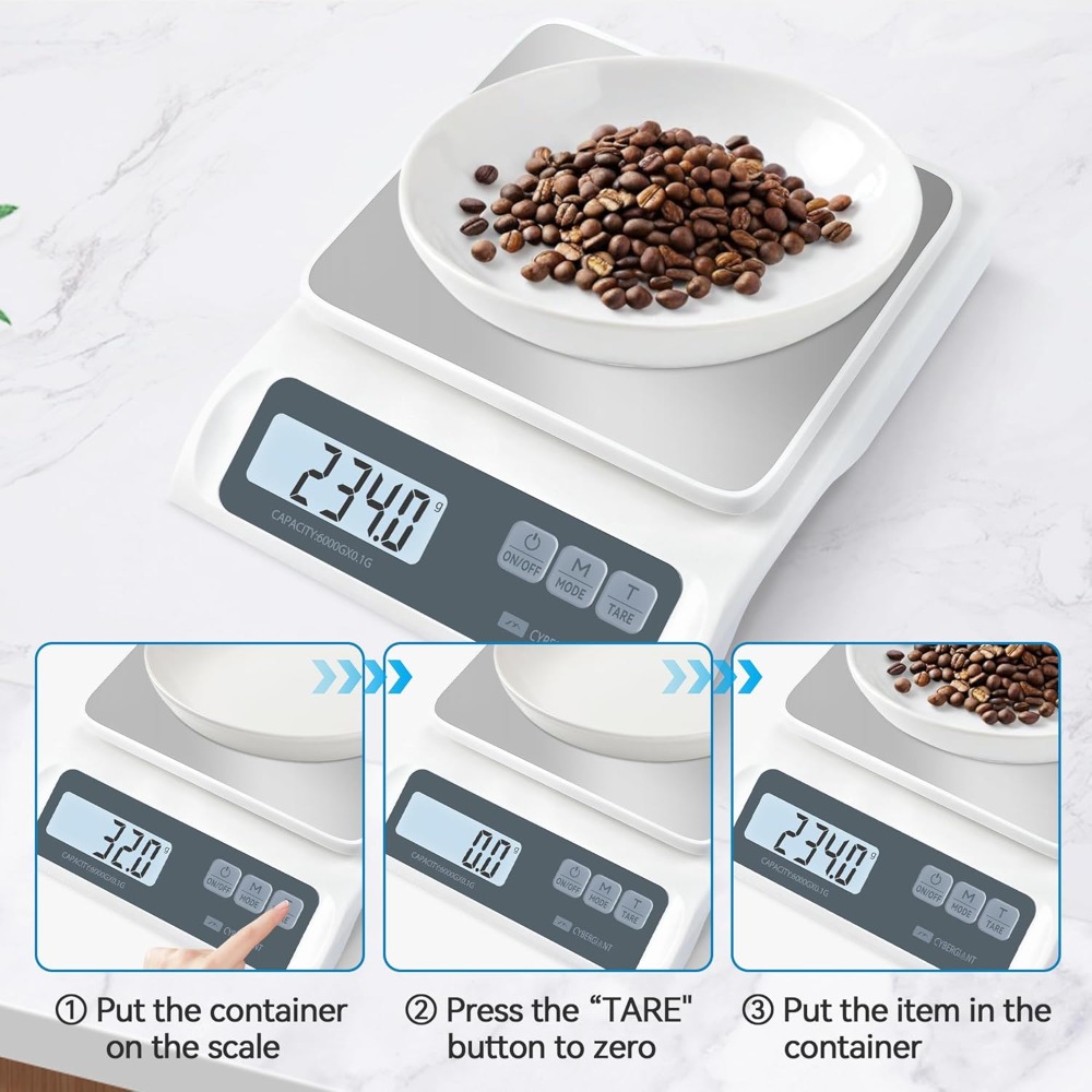 13lb/0.1g Precision Digital Fo - огляд і ціна Kitchen Baking Scale