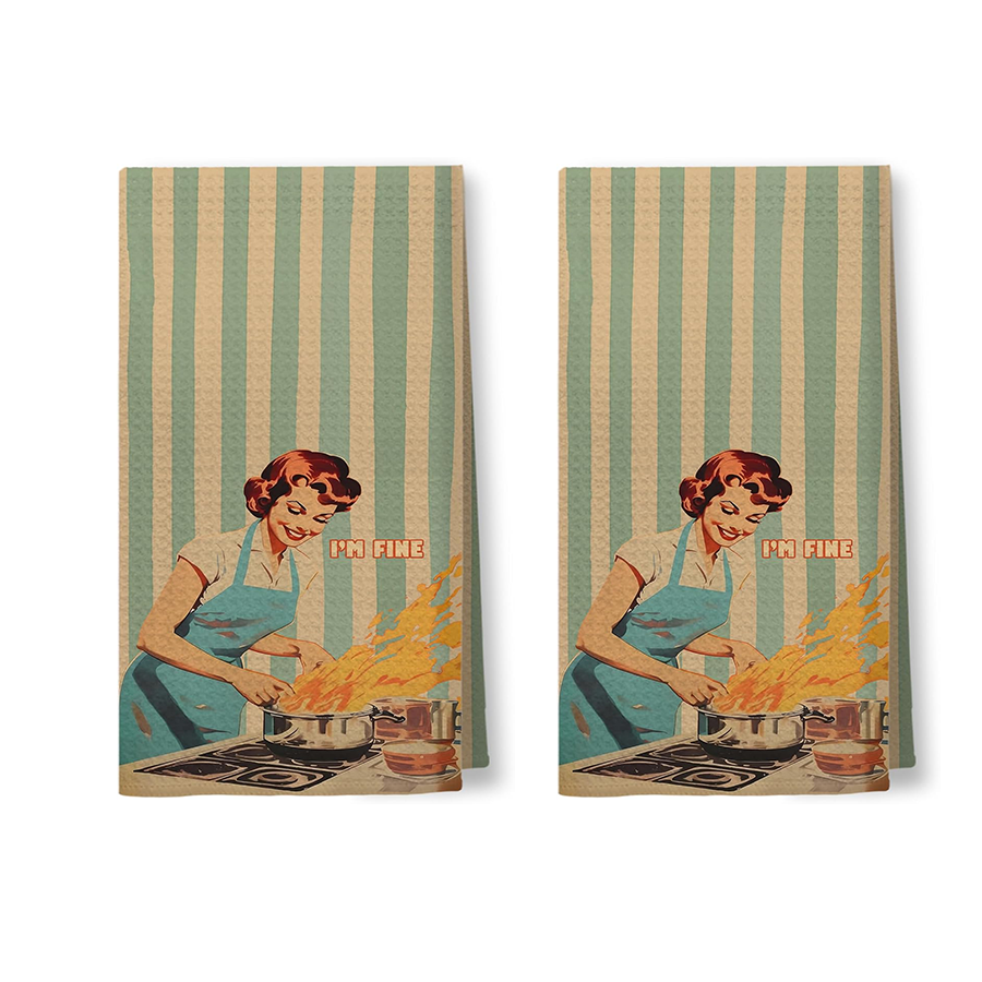 2Pcs, Green Striped Kitchen To - огляд і ціна Kitchen Baking Necessities